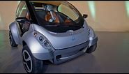 Hiriko - The fold-up electric two-seater car for 2013