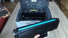 HP Laser 107a 107w - Replacing the Toner Cartridge W1106A