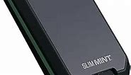 Slim Mint Ultra-Thin RFID-Blocking Wallet, AS-SEEN-ON-TV, ID Theft Protection, Easy to Carry, Reach Cards & Cash with a Touch of a Button, Aluminum Outer Shell, Crush-Resistant
