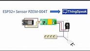 mengirim data pembacaan sensor PZEM-004T ke platform thingspeak