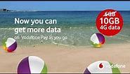 Summer Data Offer | Vodafone Pay as you go