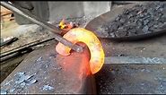 Blacksmith | How to make pair scissors | full process.
