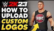 WWE 2K23: How To Upload Custom Images! (Tutorial)