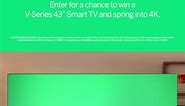 🌷GIVEAWAY ALERT🌷 Spring into the ultimate entertainment experience & enter to win a VIZIO V-Series 43