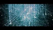 4K Cinematic Space Moving Background - Cyan Strips Galaxy #AAVFX Relaxing Live Wallpaper
