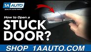 How to Open a Car Door with Broken Door Handles?