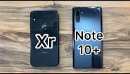 Samsung Galaxy Note 10+ vs iPhone Xr