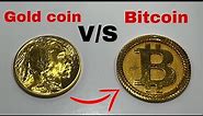 I mined my own Bitcoin from gold coin