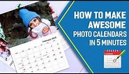 📅 How to Make a Personalized Calendar With Pictures - Awesome Design in 5 Minutes