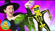 Silly Skeleton Shuffle | Halloween Songs | The Mik Maks