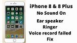 iPhone 8 & 8Plus Speaker not working!iPhone speaker problem & no sound fix.