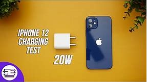 iPhone 12- 20W Fast Charging Test