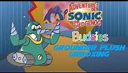Adventures of Sonic the Hedgehog Budsies Grounder Plush Unboxing