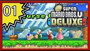 New Super Mario Bros. U Deluxe - Part 1 (4-Player)