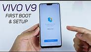 Vivo V9 First Boot & Initial Setup