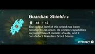 Gardian Shield ++ | Respawn Location | Zelda BOTW