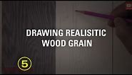 Learn to Draw Realistic Wood Grain (Touchable Textures #2)
