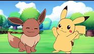 Pokemon Let's Go Pikachu and Eevee! Animation