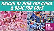 Why was Pink for Boys and Blue for Girls?