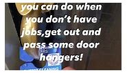 Get some door hangers to work! Good way to get into new neighborhoods! BLUE EARTH Pressure Washing Dallas, Texas #blueearthpressurewashing #fyp #powerwashing #pressurewashing #bepw | Jomer M Dubon