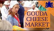 The Gouda Cheese Market • Traditional Dutch Market • THE NETHERLANDS