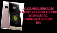 LG H850 8.0 FRP All Lg 8.0 9.0 FRP Without Pc Bypass