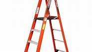 Werner 4 ft. Fiberglass Platform Step Ladder ( 10 ft. Reach Height) with 300 lbs. Load Capacity Type IA Duty Rating PDIA04