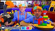 Blippi Visits an Indoor Playground | Moonbug Kids TV Shows - Full Episodes | Cartoons For Kids