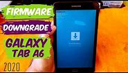 Samsung galaxy tab a6 - Firmware downgrade