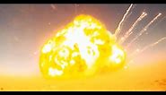 Eight Massive Explosions In HD