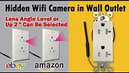 1080P HD Wifi Secret Spy Camera Hidden in AC Wall Outlet is Buy on Amazon-Socket Has AC Output