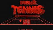 Virtual Boy Longplay [12] Mario's Tennis (US)