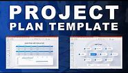 How to write a project plan template