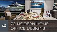 70 Modern Home Office Designs
