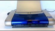 Canon I70 Mobile Inkjet Printer w/Power Supply Cord and USB Cord Power Tested Ebay Showcase Sold!
