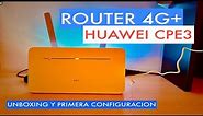 Router 4G+ Huawei CPE3 (B535) - Unboxing y Conexion