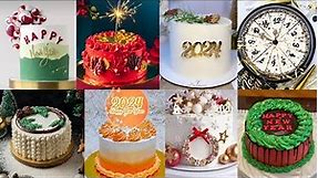 New Year Cake Designs 2024/ New Year Cake/New Year Cake Decoration Ideas/Simple New Year Cake ideas