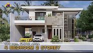 HOUSE DESIGN 4 Bedroom 2 Storey | 300sqm.| Exterior & Interior Animation