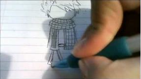 how to draw chibi natsu from fairy tail