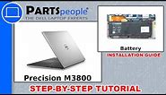 Dell Precision M3800 (P31F001) Battery How-To Video Tutorial
