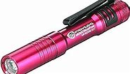 Streamlight 66605 MicroStream 250-Lumen EDC Ultra-Compact Flashlight with USB Rechargeable Battery, Box, Red