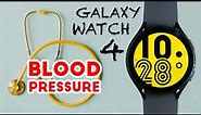 Galaxy Watch 4: Scientific Blood Pressure Test