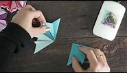How to create a basic tea bag fold with our quick tutorial