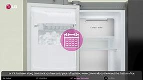 LG Refrigerator : How to Use the Ice maker | LG