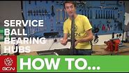 How To Service Shimano Ball Bearing Hubs - Service A Shimano Hub