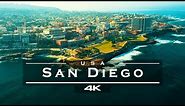 San Diego, USA 🇺🇸 - by drone [4K]