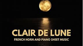 Clair de Lune - French Horn Sheet Music