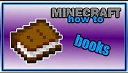 How to Craft and Use Books in Minecraft! | Easy Minecraft Tutorial