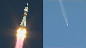 Soyuz MS-10 launch (unedited)