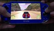 SAPPHIRE BLUE PS VITA Unboxing & Gameplay